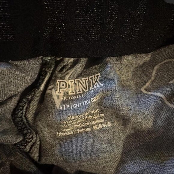 Victoria's Secret PINK Black Micro Low Rise Sleep Shorts - Picture 3 of 3